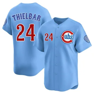 Men's Limited Royal Caleb Thielbar Chicago Cubs 2nd Alternate Jersey