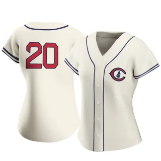 Women's Authentic Cream Michael Conforto Chicago Cubs 2022 Field Of Dreams Jersey