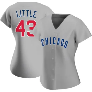 Women's Authentic Gray Luke Little Chicago Cubs Road Jersey