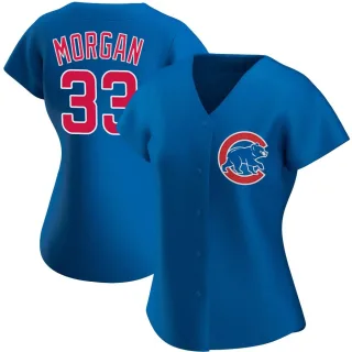 Women's Authentic Royal Eli Morgan Chicago Cubs Alternate Jersey