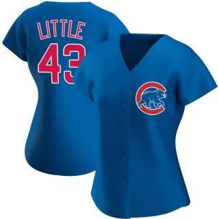 Women's Authentic Royal Luke Little Chicago Cubs Alternate Jersey