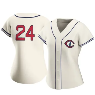 Women's Replica Cream Caleb Thielbar Chicago Cubs 2022 Field Of Dreams Jersey