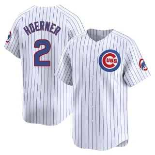 Youth Limited White Nico Hoerner Chicago Cubs Home Jersey