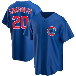 Youth Replica Royal Michael Conforto Chicago Cubs Alternate Jersey