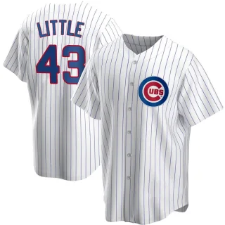 Youth Replica White Luke Little Chicago Cubs Home Jersey